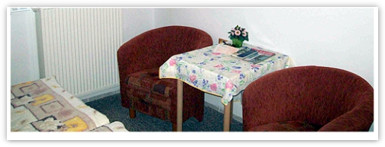 2 Bettzimmer gemtliche Sitzgelegenheit